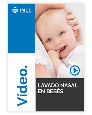 Lavado nasal en bebés