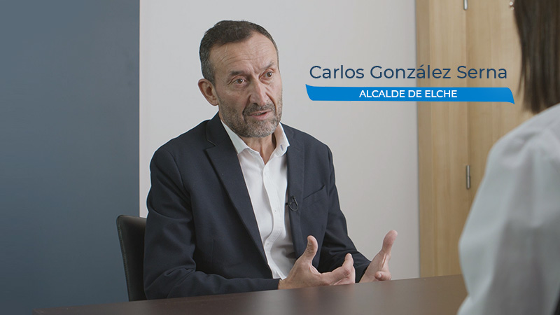 Carlos González Serna Alcalde de Elche