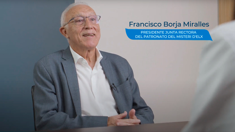 Francisco Borja Miralles Presidente Misteri d'Elx