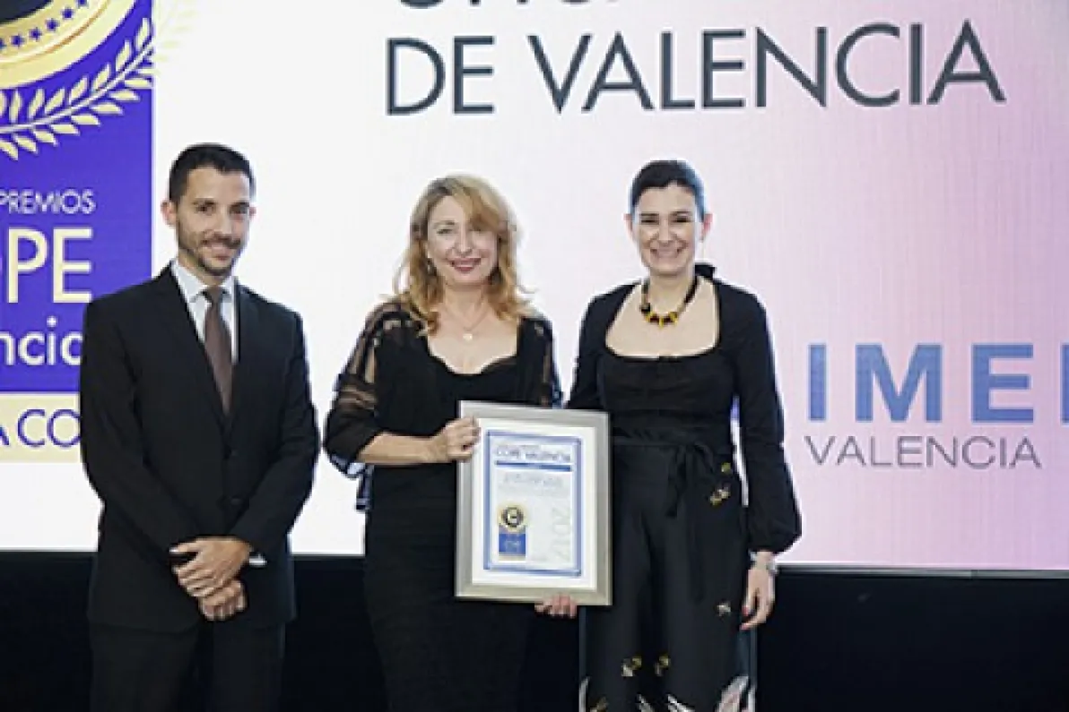 IMED Hospitales en la entrega de premios COPE VALENCIA