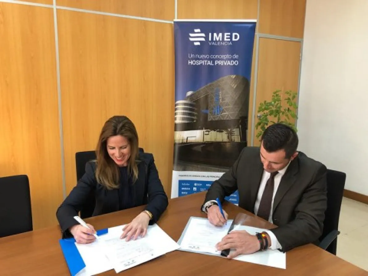 IMED Valencia y Levante Wagen firman un acuerdo de colaboración para la promoción de la salud y la seguridad al volante