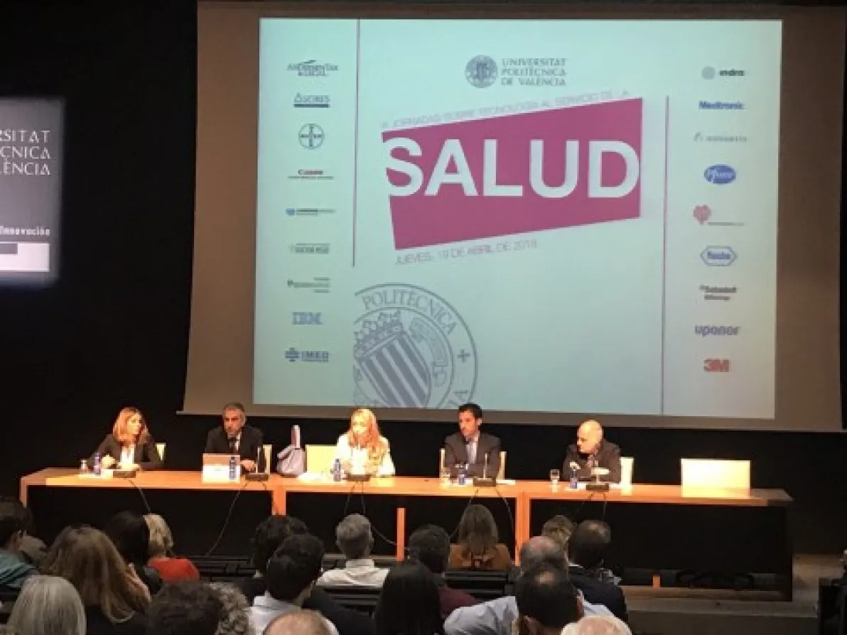 IMED Valencia  expone en la UPV las ventajas de ser un “hospital sin papeles”