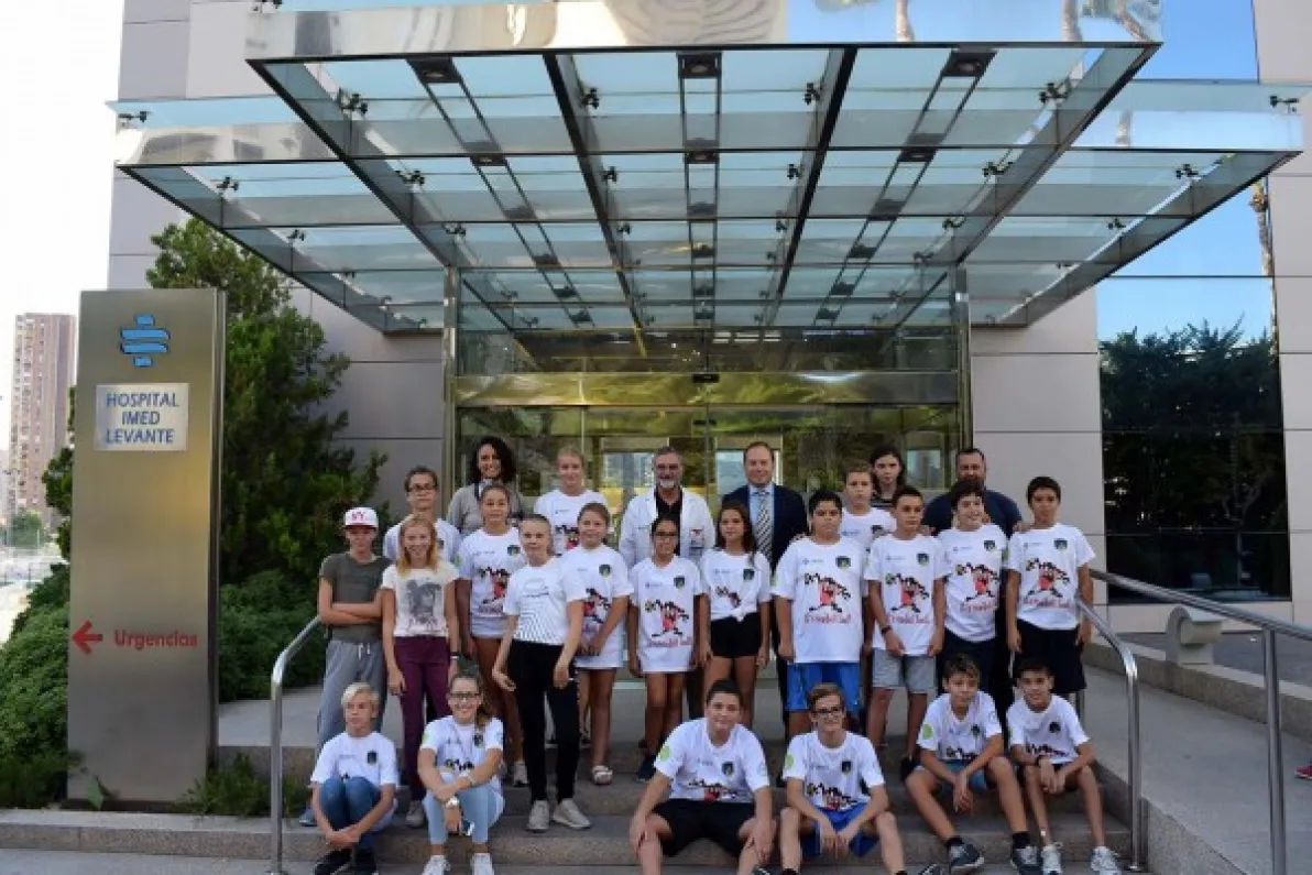 La cantera del Balonmano L'Alfas del Pi pasa las pruebas médicas