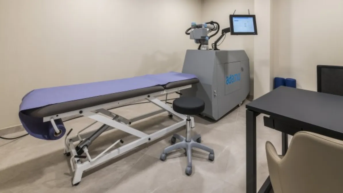 IMED Colón incorpora la medicina robótica a su área de fisioterapia y readaptación a través del robot fisioterapeuta Adamo