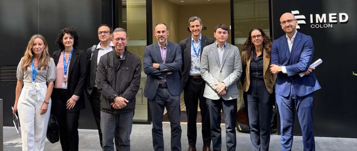 El Instituto de Biomecánica (IBV) visita el hospital IMED Colón para explorar vías de colaboración en innovación sanitaria
