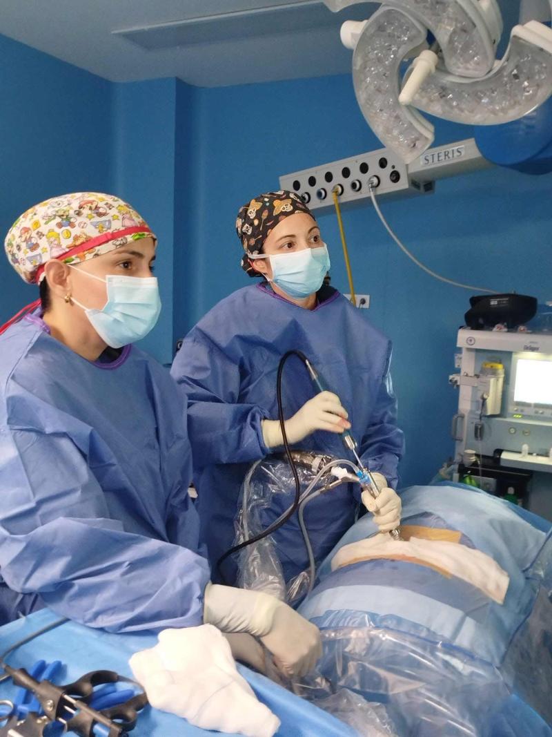 Endoscopia lumbar realizada por la Dra. Sara Burguet