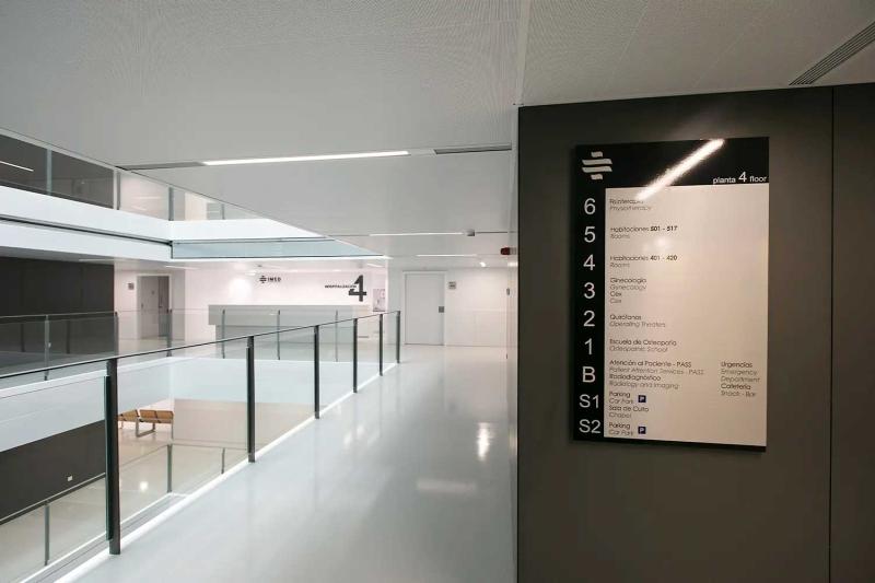 Interior hospital IMED V. de la Fuensanta