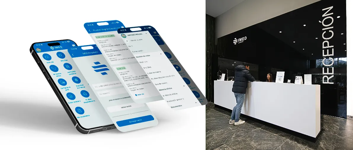 Nueva versión de la app de pacientes de IMED Hospitales