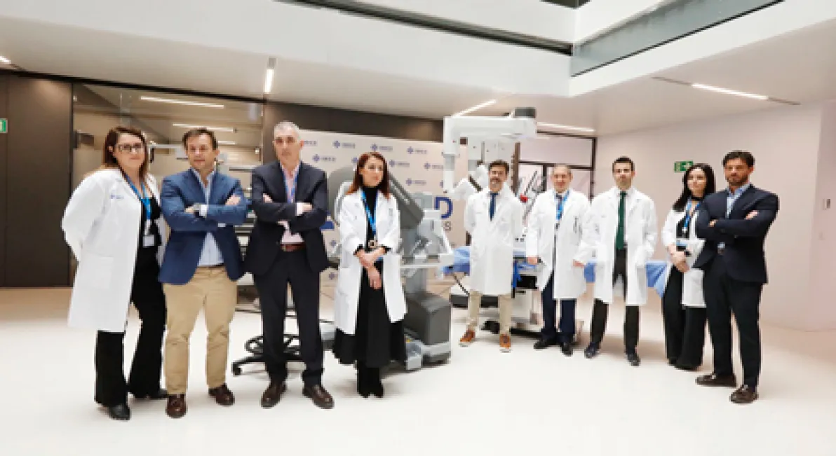 El Hospital IMED Virgen de la Fuensanta incorpora el sistema quirúrgico Da Vinci