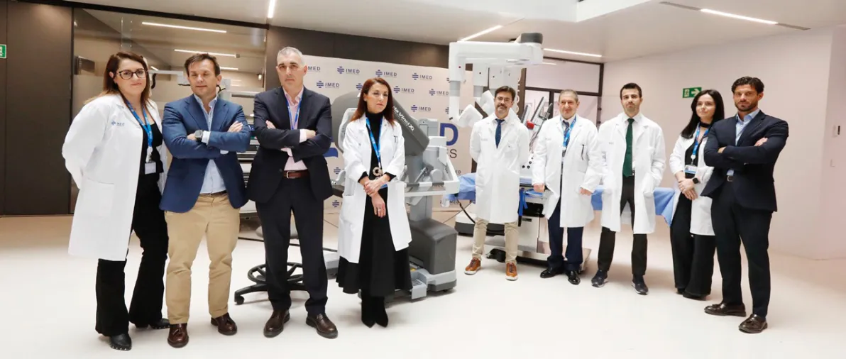 El Hospital IMED Virgen de la Fuensanta incorpora el sistema quirúrgico Da Vinci