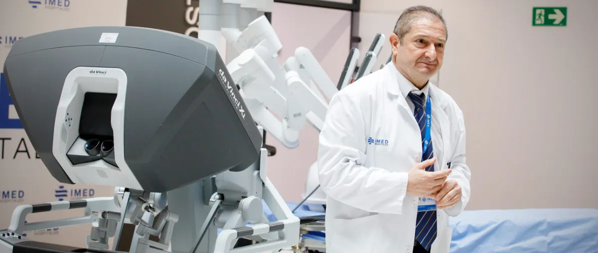 IMED Virgen de la Fuensanta incorpora el sistema quirúrgico Da Vinci y se sitúa a la vanguardia de la cirugía robótica en Murcia