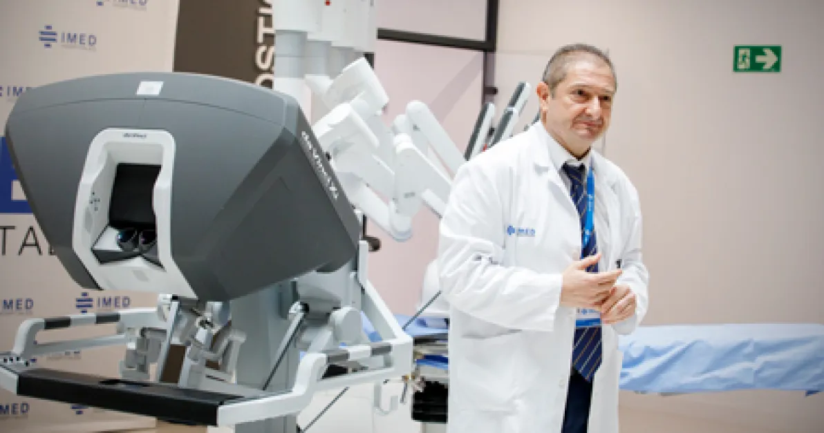IMED Virgen de la Fuensanta incorpora el sistema quirúrgico Da Vinci y se sitúa a la vanguardia de la cirugía robótica en Murcia