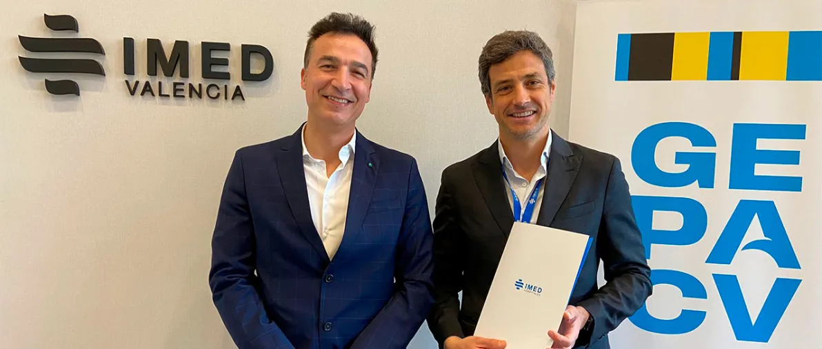 GEPACV firma un acuerdo de patrocinio con IMED Hospitales para 2026