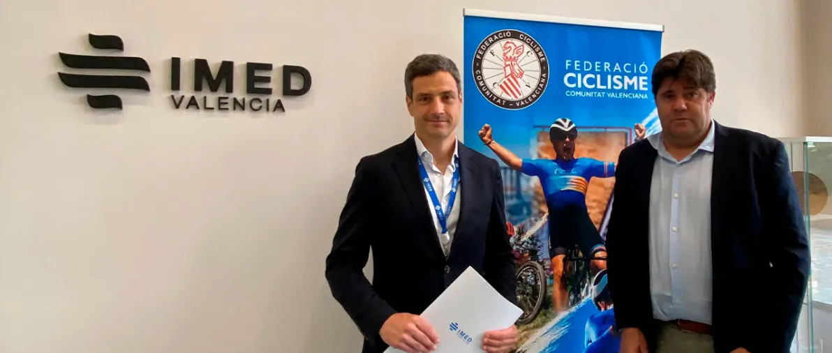 IMED Hospitales firma un acuerdo de colaboración con la Federación de Ciclismo de la Comunidad Valenciana