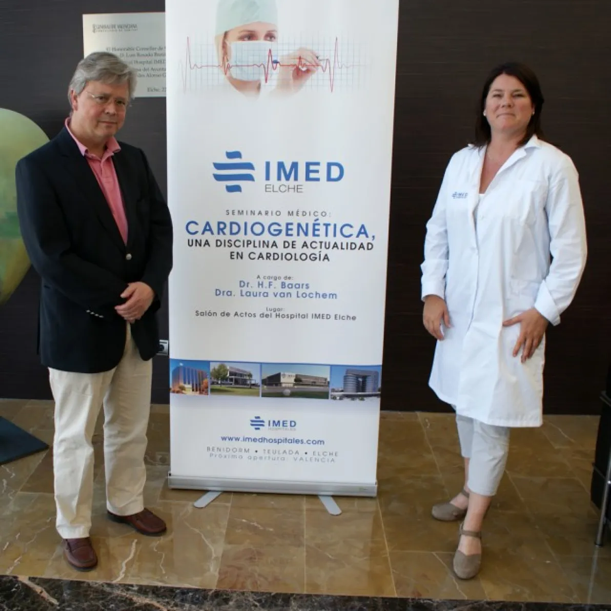 Seminario médico sobre cardiogenética en IMED Elche