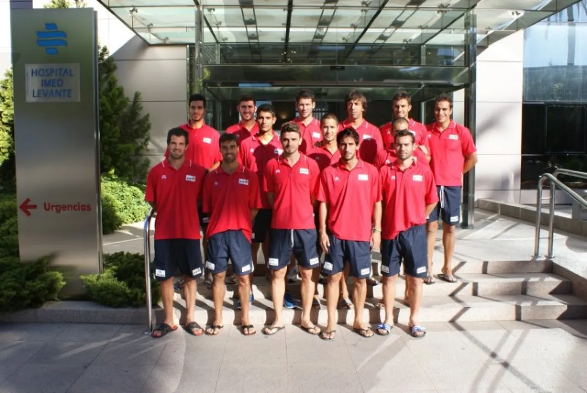 Futbolistas de la AFE pasan el reconocimiento médico en IMED Levante