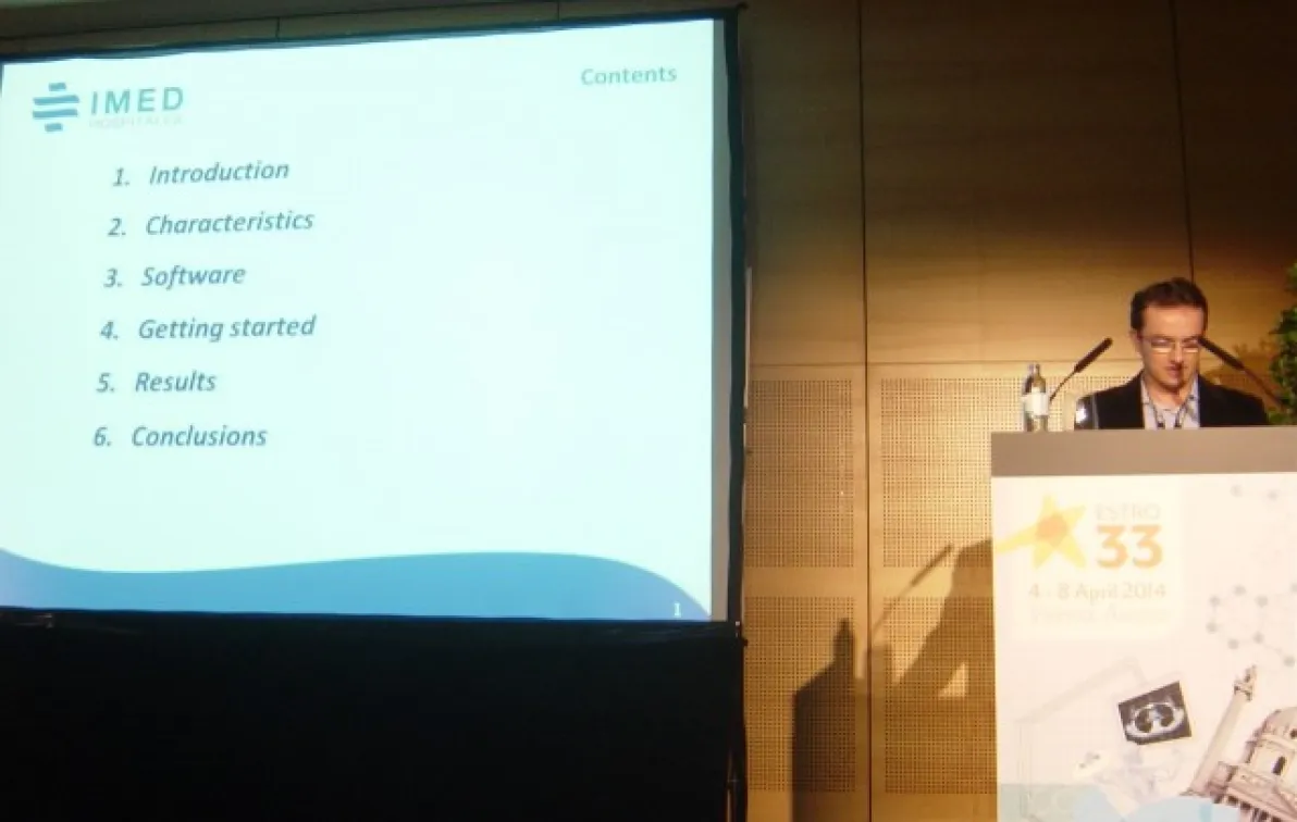 El Servicio de Oncología Radioterápica del Hospital IMED Elche participa en congreso ESTRO 33