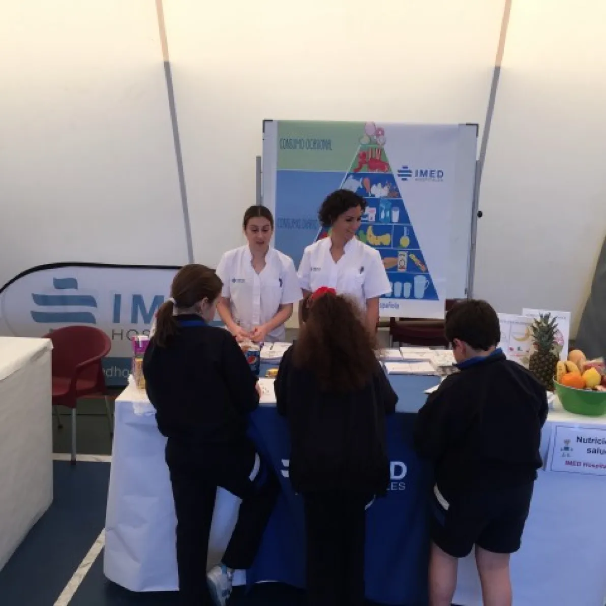 Taller sobre nutrición en el Lope de Vega