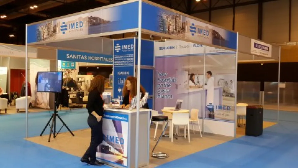 Hospitals IMED represents the province at FITUR as a destination for health tourism