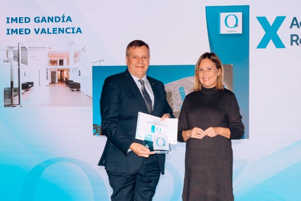 IMED Valencia e IMED Gandía, los primeros hospitales privados de la provincia en recibir el sello Quality Healthcare